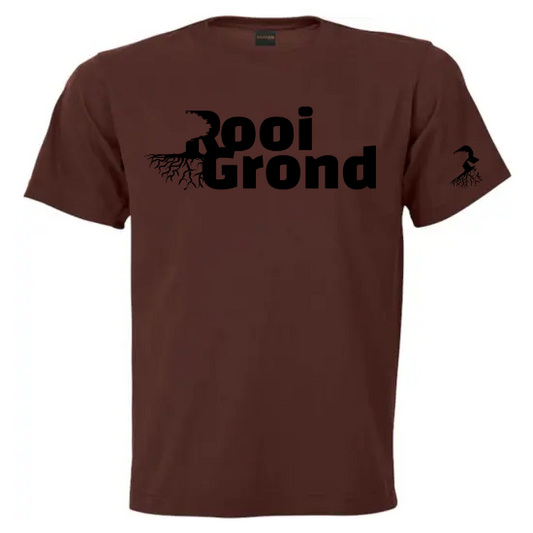 Crew Neck T-Shirt Brown