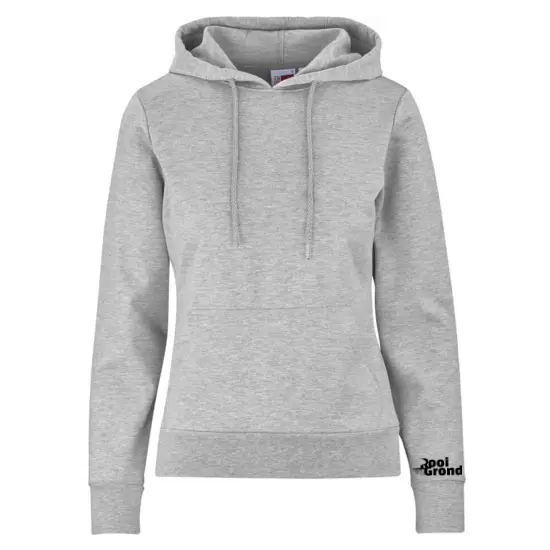 Ladies  Hooded Sweater Grey
