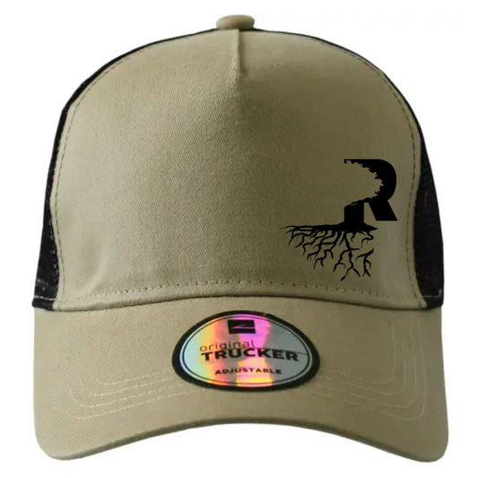 Trucker Cap Khaki-Black